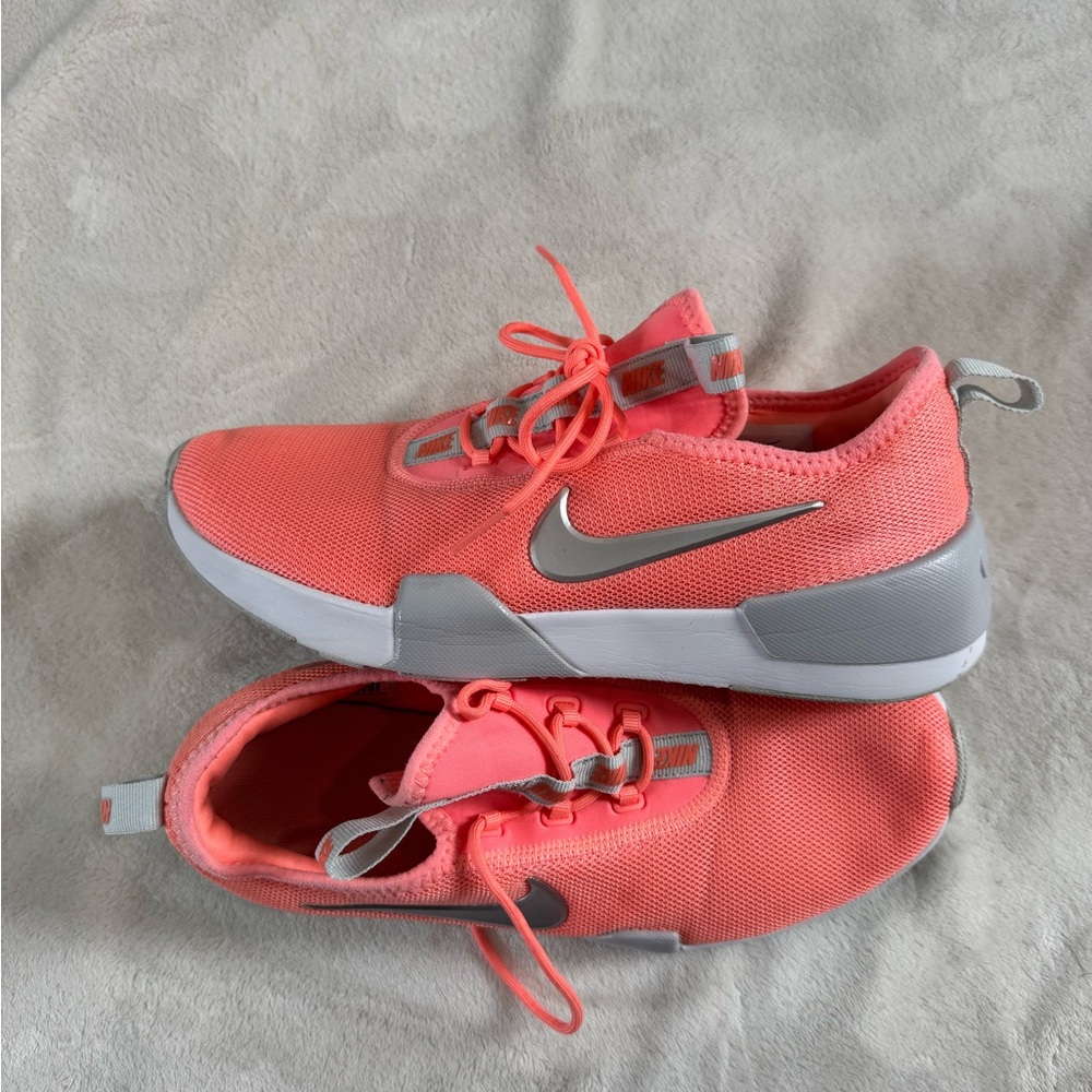 Nike Pink and Gray Athletic Shoes